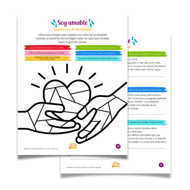 Combo: Libro MAPA para la aventura de mi vida + KIT de Amabilidad y Gratitud