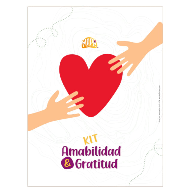 Combo: Libro MAPA para la aventura de mi vida + KIT de Amabilidad y Gratitud