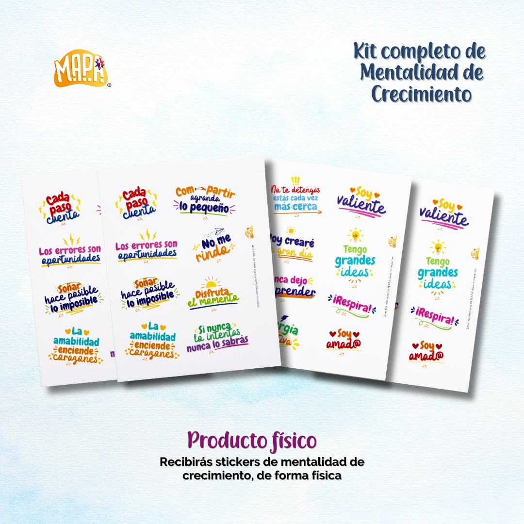 KIT completo para una mentalidad de crecimiento 2.0