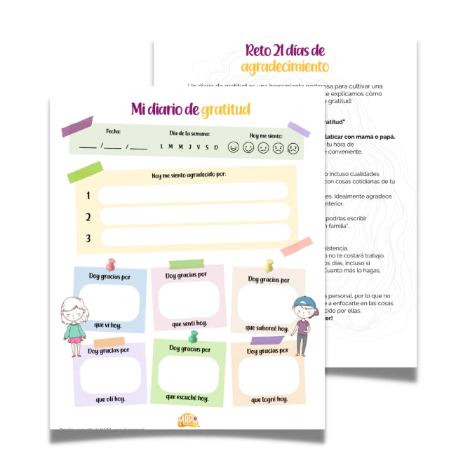 Combo: Libro MAPA para la aventura de mi vida + KIT de Amabilidad y Gratitud
