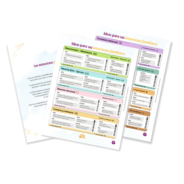 Combo: Libro MAPA para la aventura de mi vida + Plan 2025 MAPA familiar con Mentalidad de Crecimiento