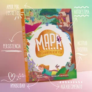 Combo: Libro MAPA para la aventura de mi vida + Tarjetas de Afirmaciones Positivas