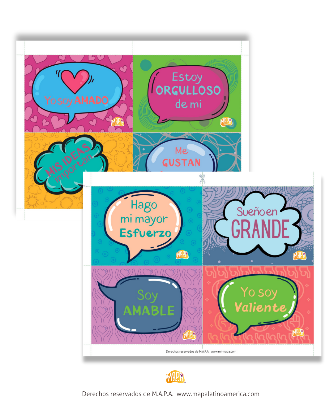 Combo: Libro MAPA para la aventura de mi vida + Tarjetas de Afirmaciones Positivas