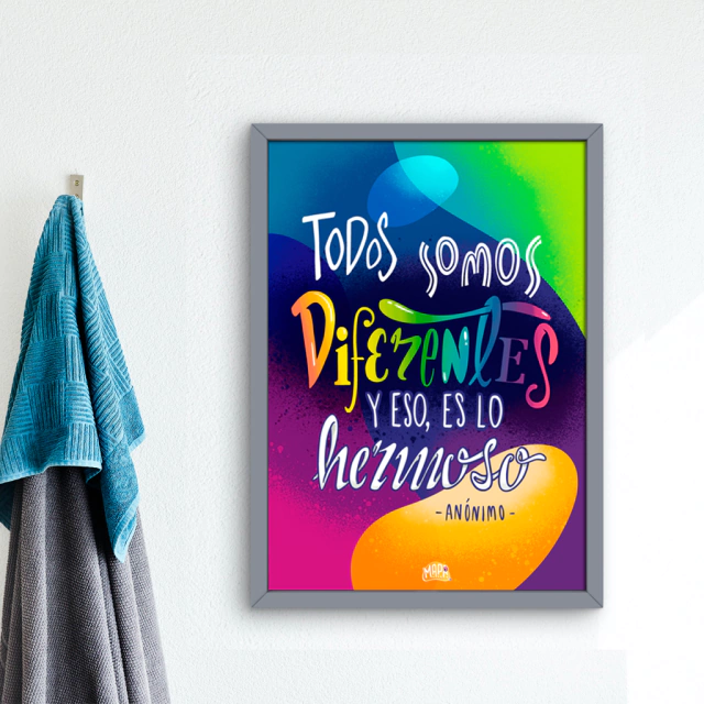 Ser único (Poster en PDF)